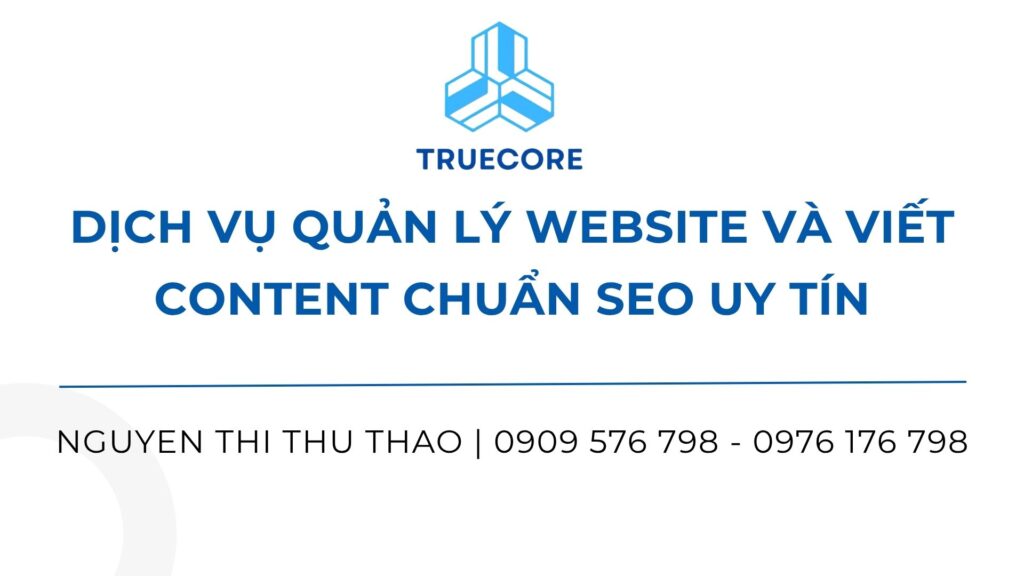 Dịch vụ chăm sóc website chuyên nghiệp, toàn diện tại TP.HCM - Hà Nội - Đà Nẵng dịch vụ quản lý website và viết content chuẩn seo chuyên nghiệp