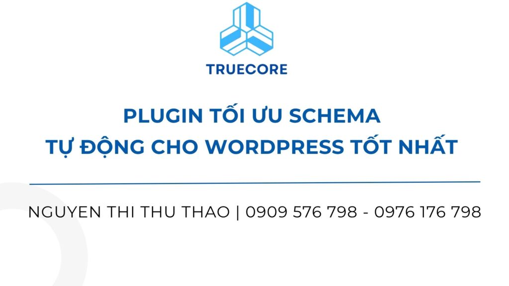 Top 7 Plugin tối ưu schema tự động cho WordPress tốt nhất năm 2026 plugin tối ưu schema tự động cho wordpress