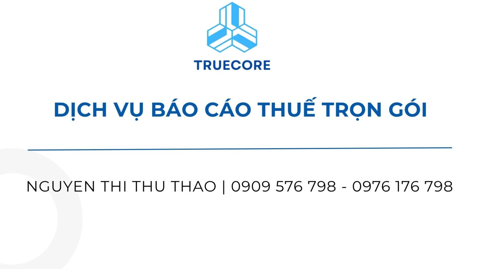dịch vụ báo cáo thuế trọn gói chuyên nghiệp cho doanh nghiệp
