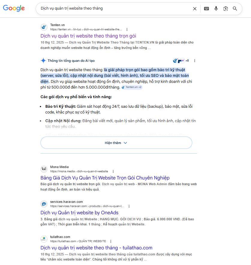 Tối ưu hiệu suất và duy trì thứ hạng với dịch vụ chăm sóc website dịch vụ chăm sóc website theo tháng tại tphcm