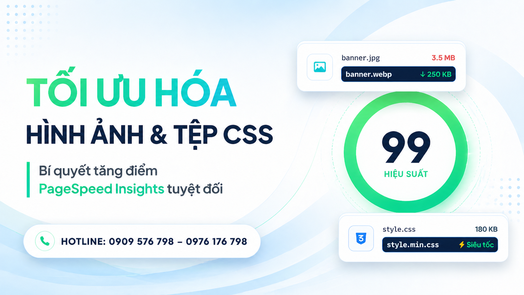 tối ưu hóa hình ảnh và tệp tin css bí quyết tăng điểm pagespeed insights