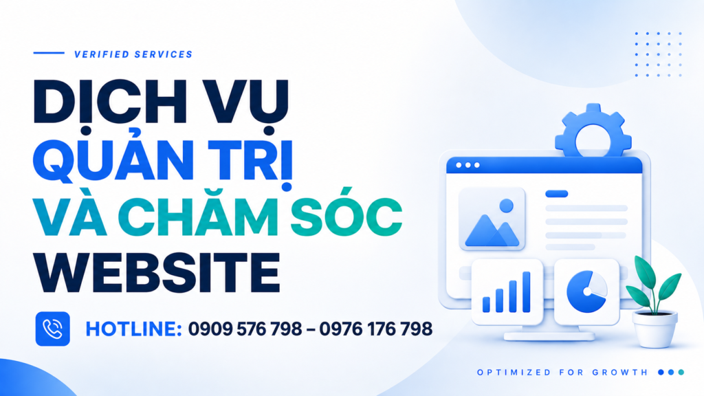 chăm sóc website chuyên nghiệp