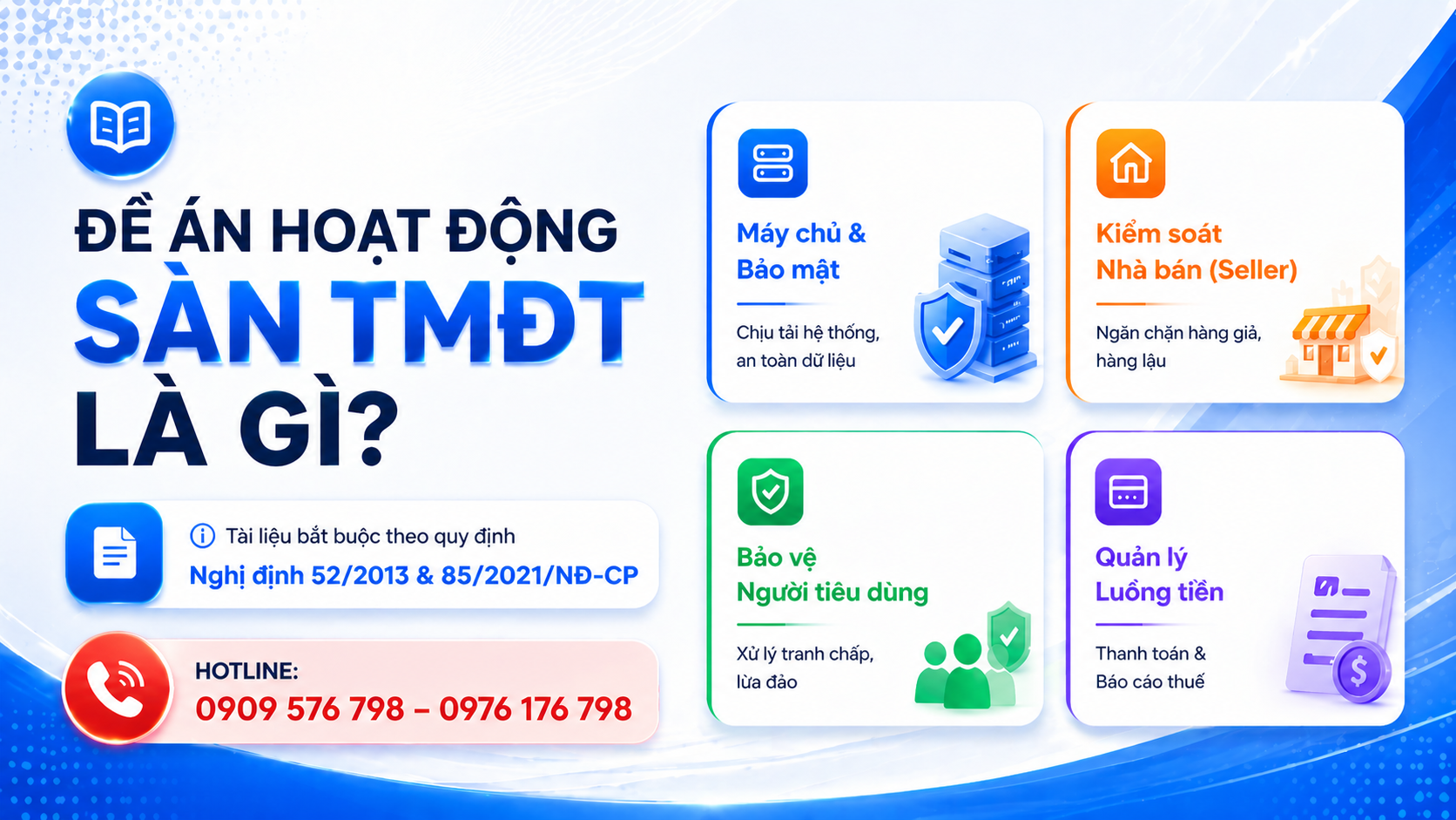 Đề án hoạt động sàn tmĐt là gì