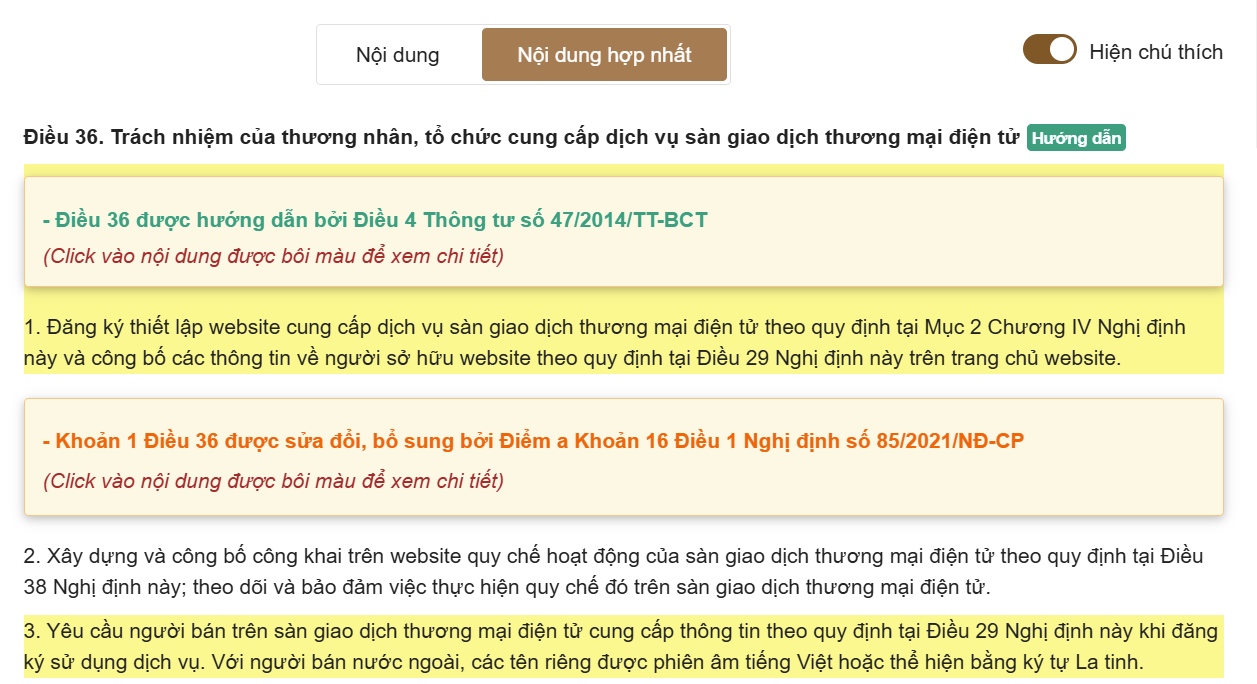 quy định của bộ công thương về quản lý sàn giao dịch tmĐt