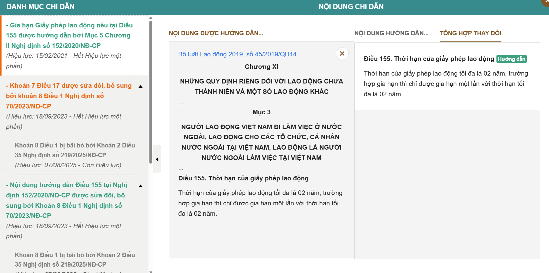 Dịch vụ làm giấy phép lao động cho người nước ngoài (Work permit) thời hạn của giấy phép lao động