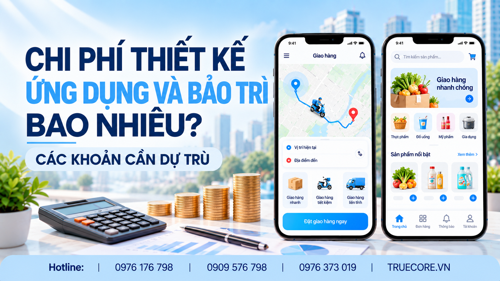 chi phí thiết kế ứng dụng và bảo trì bao nhiêu