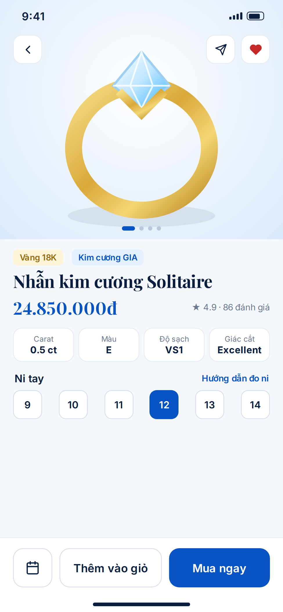Thông báo và chăm sóc khách hàng qua ứng dụng