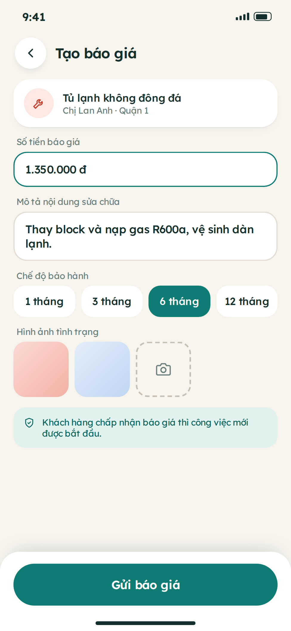 Thiết kế ứng dụng giúp việc nhà chuyên nghiệp